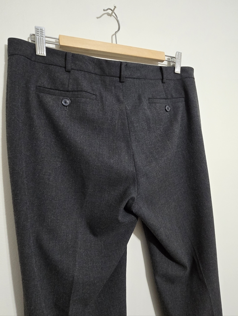 Brooks Brothers 346 Lucia Fit Womens Size 8 Charcoal Gray Dress Pants Trousers - Picture 4 of 13